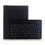 Case2go - Bluetooth keyboard Tablet cover suitable for iPad 2021 - 10.2 Inch - QWERTY layout - Magnetic closure - Sleep/Wake-up function - Black