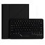 Case2go - Wireless Bluetooth keyboard Tablet cover suitable for iPad 2021 - 10.2 Inch with Stylus Pen Holder - Black