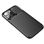 Hoesje geschikt voor iPhone 13 Pro Max - Luxe Carbon Fiber Backcover - Carbon Fiber Patroon - Zwart