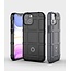 Hoesje geschikt voor iPhone 13 Mini - Heavy Armor TPU Bumper - Back Cover - Zwart