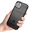 Hoesje geschikt voor iPhone 13 Mini - Heavy Armor TPU Bumper - Back Cover - Zwart