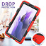 Case for Samsung Galaxy Tab A7 Lite - Heavy Duty Rugged Case - Drop Proof Protective Cover - Red