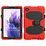 Case for Samsung Galaxy Tab A7 Lite - Heavy Duty Rugged Case - Drop Proof Protective Cover - Red