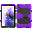 Case for Samsung Galaxy Tab A7 Lite - Heavy Duty Rugged Case - Drop Proof Protective Cover - Purple