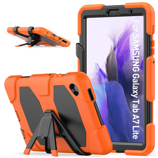 Cover2day Samsung Galaxy Tab A7 Lite Hoes - Extreme Armor Case - Oranje