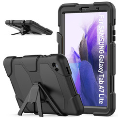 Samsung Galaxy Tab A7 Lite Hoes - Extreme Armor Case - Zwart