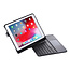 Case2go - Case for iPad 10.2 inch 2019 / 2020 - QWERTY - Bluetooth Keyboard Folio Cover - with Touchpad & Keyboard Backlight - Black