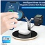 Wireless fast charger for mobile phone, smartwatch and earbuds -15W - 3 in 1  charging station - Multifunctional docking station - White