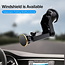 Phone Holder Car Dashboard - Phone Holder Car Suction Cup - Phone Holders Car Adjustable with Telescopic Arm - Black