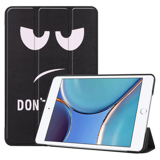 Cover2day Tablet Hoes geschikt voor de Apple iPad Mini 6 (2021) - Tri-Fold Book Case - Don't Touch Me