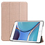 Tablet Hoes geschikt voor de Apple iPad Mini 6 (2021) - Tri-Fold Book Case - Rosé-Goud