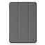 Case2go - Case for iPad Mini 6 (2021) 8.0 inch - Slim Tri-Fold Book Case - Lightweight Smart Cover - Grey
