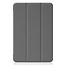 Case2go - Case for iPad Mini 6 (2021) 8.0 inch - Slim Tri-Fold Book Case - Lightweight Smart Cover - Grey