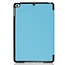 Case2go - Case for iPad Mini 6 (2021) 8.0 inch - Slim Tri-Fold Book Case - Lightweight Smart Cover - Blue