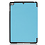 Tablet Hoes geschikt voor de Apple iPad Mini 6 (2021) - Tri-Fold Book Case - Licht Blauw