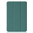 Case2go - Case for iPad Mini 6 (2021) 8.0 inch - Slim Tri-Fold Book Case - Lightweight Smart Cover - Dark Green