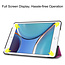 Case2go - Case for iPad Mini 6 (2021) 8.0 inch - Slim Tri-Fold Book Case - Lightweight Smart Cover - Purple