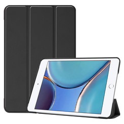 Case2go - Case for iPad Mini 6 (2021) 8.0 inch - Slim Tri-Fold Book Case - Lightweight Smart Cover - Black