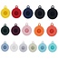 Apple - Airtag key ring - Silicone Airtag case - Airtag case with key ring clip - Glow in the Dark