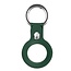 Apple AirTag Keychain - PU Leather AirTag Pendant - AirTag Apple Case - Green