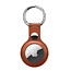 Apple AirTag Keychain - PU Leather AirTag Pendant - AirTag Apple Case - Brown