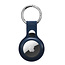 Apple AirTag Keychain - PU Leather AirTag Pendant - AirTag Apple Case - Blue