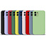 Apple Hoesje geschikt voor iPhone 12 Pro Max - TPU Shock Proof Case - Siliconen Back Cover - Donker Blauw