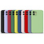 Hoesje geschikt voor Apple iPhone 12 Mini - TPU Shock Proof Case - Siliconen Back Cover - Donker Blauw