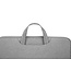 Laptop bag - Laptop sleeve 15.6 Inch - Laptop bag and Laptop Sleeve in one - With Extra Compartment - Light Gray