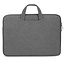 Laptop bag - Laptop sleeve 15.6 Inch - Laptop bag and Laptop Sleeve in one - With Extra Compartment - Dark gray