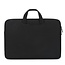 Laptop bag - Laptop sleeve 15.6 Inch - Laptop bag and Laptop Sleeve in one - With Extra Compartment - Black