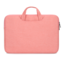 Laptop bag - Laptop sleeve 15.4 Inch - Laptop bag and Laptop Sleeve in one - With Extra Compartment - Pink