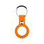 Apple AirTag Keychain - Silicone AirTag Case - AirTag Apple Case - With Keychain - Orange