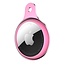 Apple AirTag Keychain - AirTag Protective Case - Silicone AirTag Apple Case - Pink