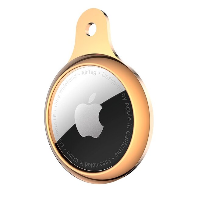 Siliconen hoesje voor Apple AirTag - Beschermhoes - Rosé -Gold