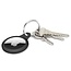 Apple AirTag Keychain - AirTag Protective Case - Silicone AirTag Apple Case - Black