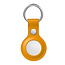 Apple AirTag Keychain - PU Leather AirTag Case - AirTag Apple Case - Yellow
