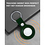 Apple AirTag Keychain - Leather AirTag Case - AirTag Apple Case - Dark Green