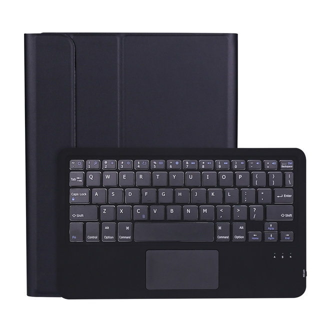 iPad Pro 11 2021 case - Detachable Bluetooth Wireless QWERTY Keyboard Case - Keyboard Case with Touchpad- Black