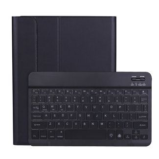 Cover2day iPad Pro 11 2021 case - Detachable Bluetooth Wireless QWERTY Keyboard Case - Keyboard verlichting - Black