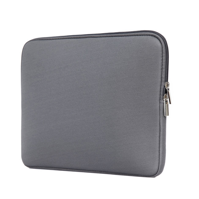 Laptop sleeve geschikt voor Laptop en Macbook - 15.4 inch - Grijs