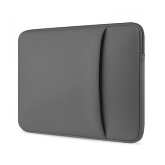 Cover2day Laptop en Macbook Sleeve with extra vak voor tablet - 14 inch - Grey
