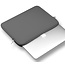 Laptop en Macbook Sleeve with extra vak voor tablet - 14 inch - Grey