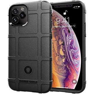 Cover2day iPhone 11 Pro Max hoes - Heavy Armor TPU Bumper - Back Cover - Zwart