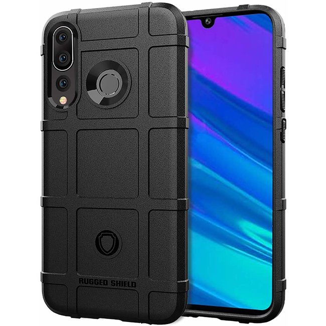 Huawei Mate 30 Lite hoes - Heavy Armor TPU Bumper - Back Cover - Zwart