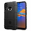 Motorola Moto E6 Plus hoes - Heavy Armor TPU Bumper - Back Cover - Zwart