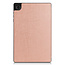 Case for Lenovo Tab M10 - 10.1 inch - TB-X306f - Book Case with TPU Cover - Rosé Gold