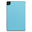 Case for Lenovo Tab M10 - 10.1 inch - TB-X306f - Book Case with TPU Cover - Light Blue