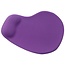 Ergonomic Mouse Pad - Mouse pad with gel wrist support - Purple