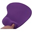 Ergonomic Mouse Pad - Mouse pad with gel wrist support - Purple